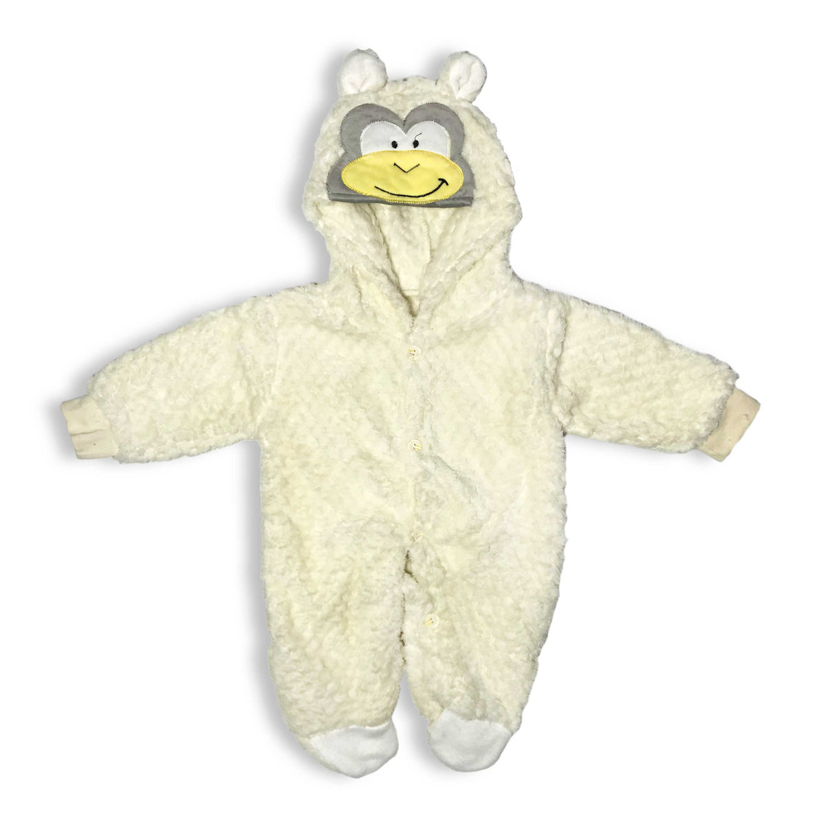 Sheep 3D Hooded Winter Romper for Baby Boy Baby Girl