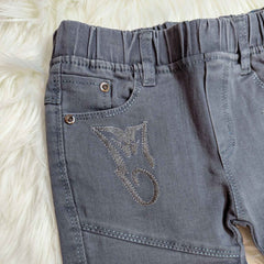 Edgy Pocketed Denim Pant