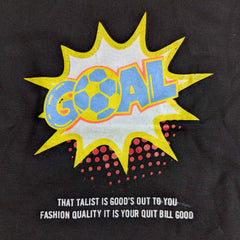 Goal Black Printed Causal Two-Pack